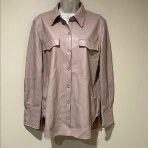 Buttery soft Vegan leather top